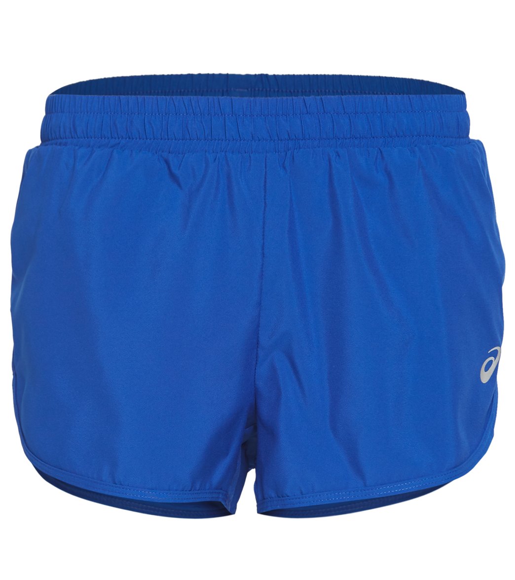 asics split shorts