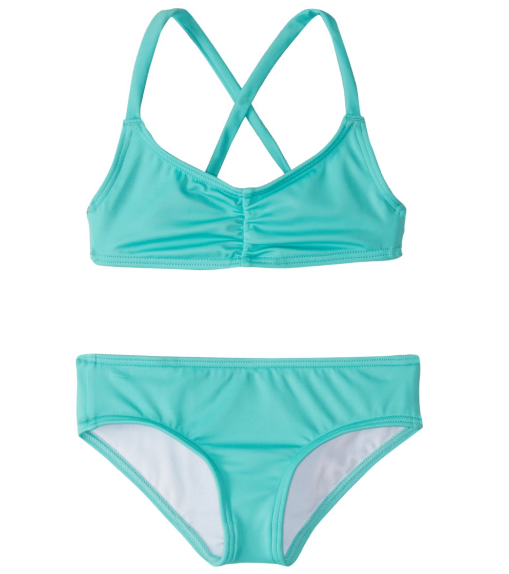 Billabong Girls Sol Searcher Crossback Bikini Set 4 14 At Swimoutlet