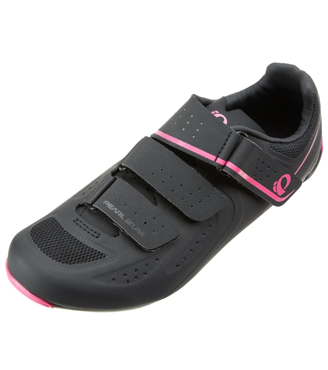Pearl Izumi Women's Select Road V5 Studio Cycling Shoe - Black/Black 40 - Swimoutlet.com