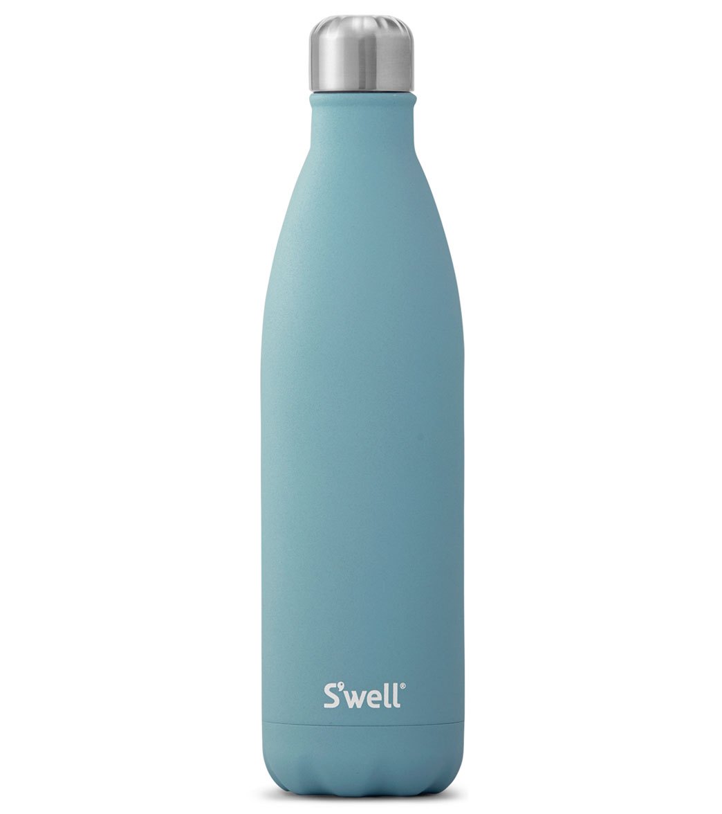 Swell Aquamarine 25oz Stainless Steel Water Bottle At YogaOutlet Swell Aquamarine 25oz Stainless Steel Water Bottle At YogaOutlet