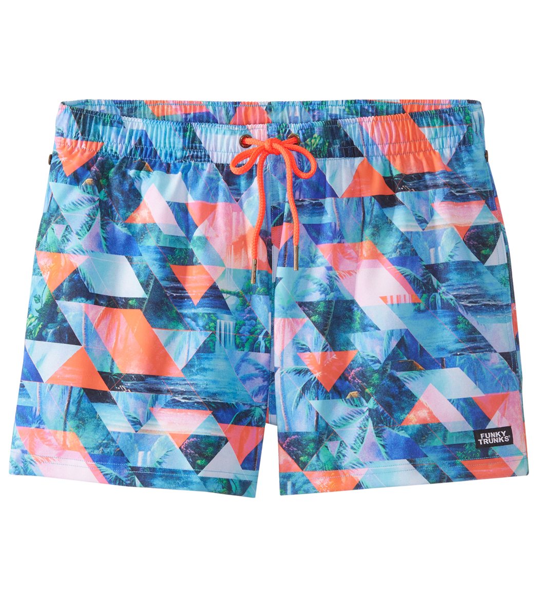 Funky Trunks Men's Split Scene Swim Trunk at Free Shipping
