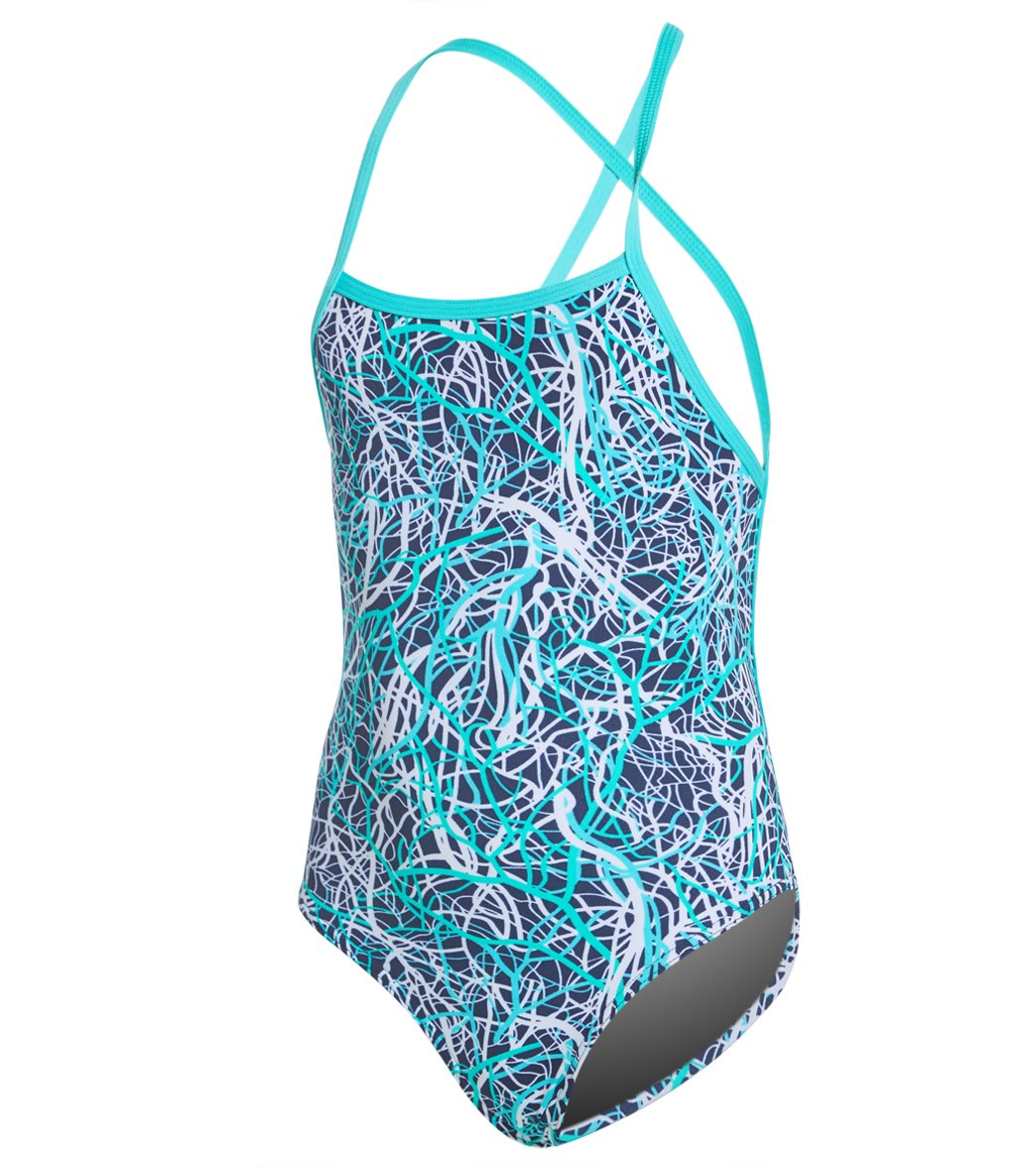 Funkita Girls So Vane Strapped In One Piece Swimsuit At 1266