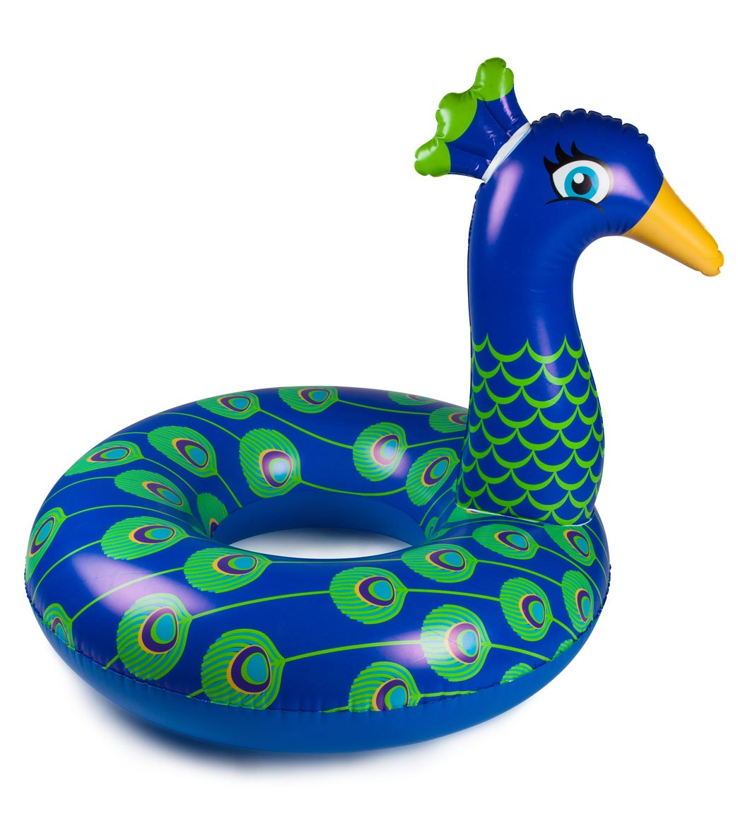 peacock water float