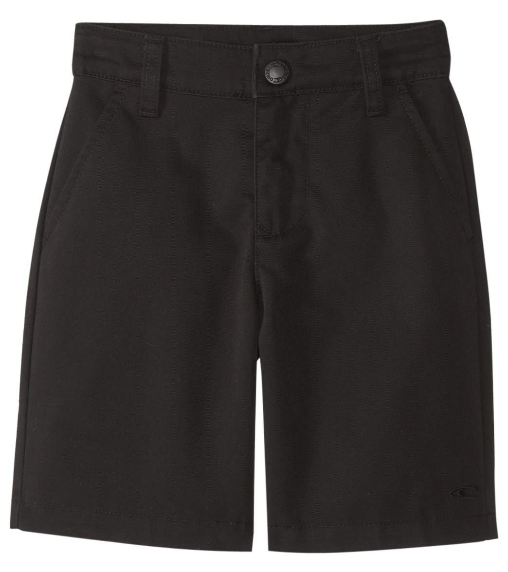 O'neill Boys' Contact Short 4-7X - Black Large 7 Cotton/Polyester - Swimoutlet.com