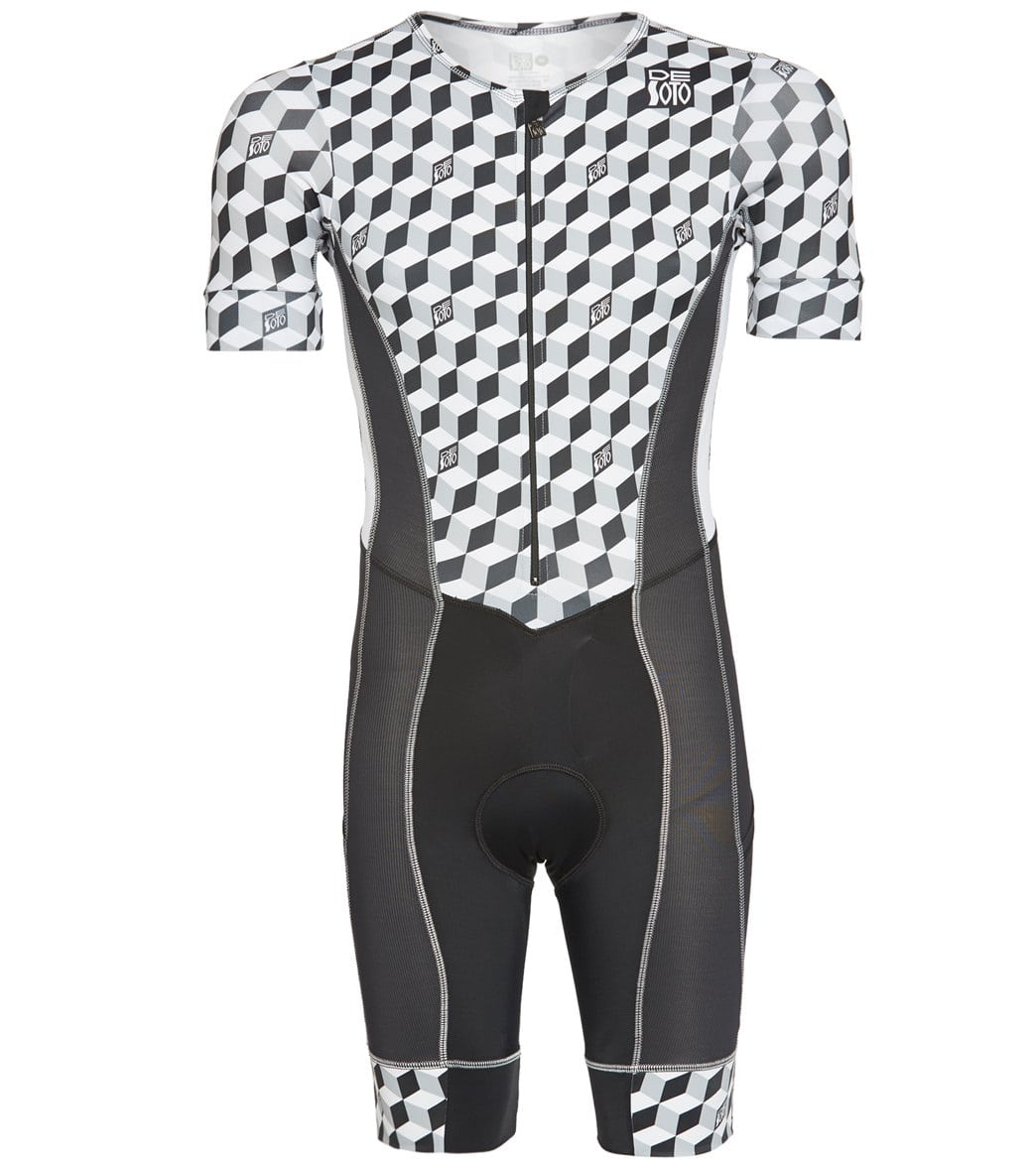 DeSoto Men's Short Sleeve Forza Tri Suit at Free Shipping