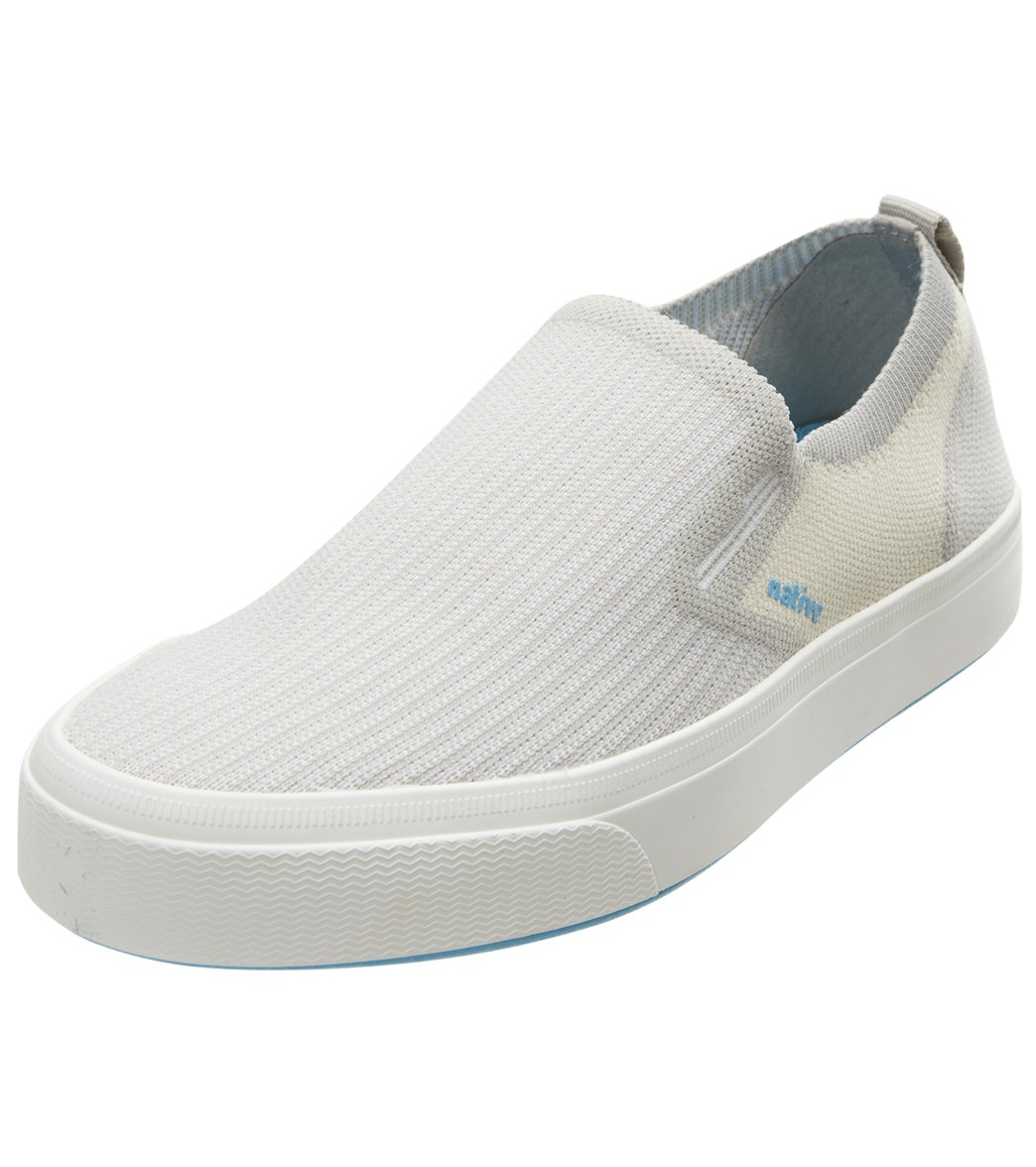 Native Miles 2.0 Liteknit Shoes - Pigeon Grey/Bone White/Shell White W7/M5 - Swimoutlet.com