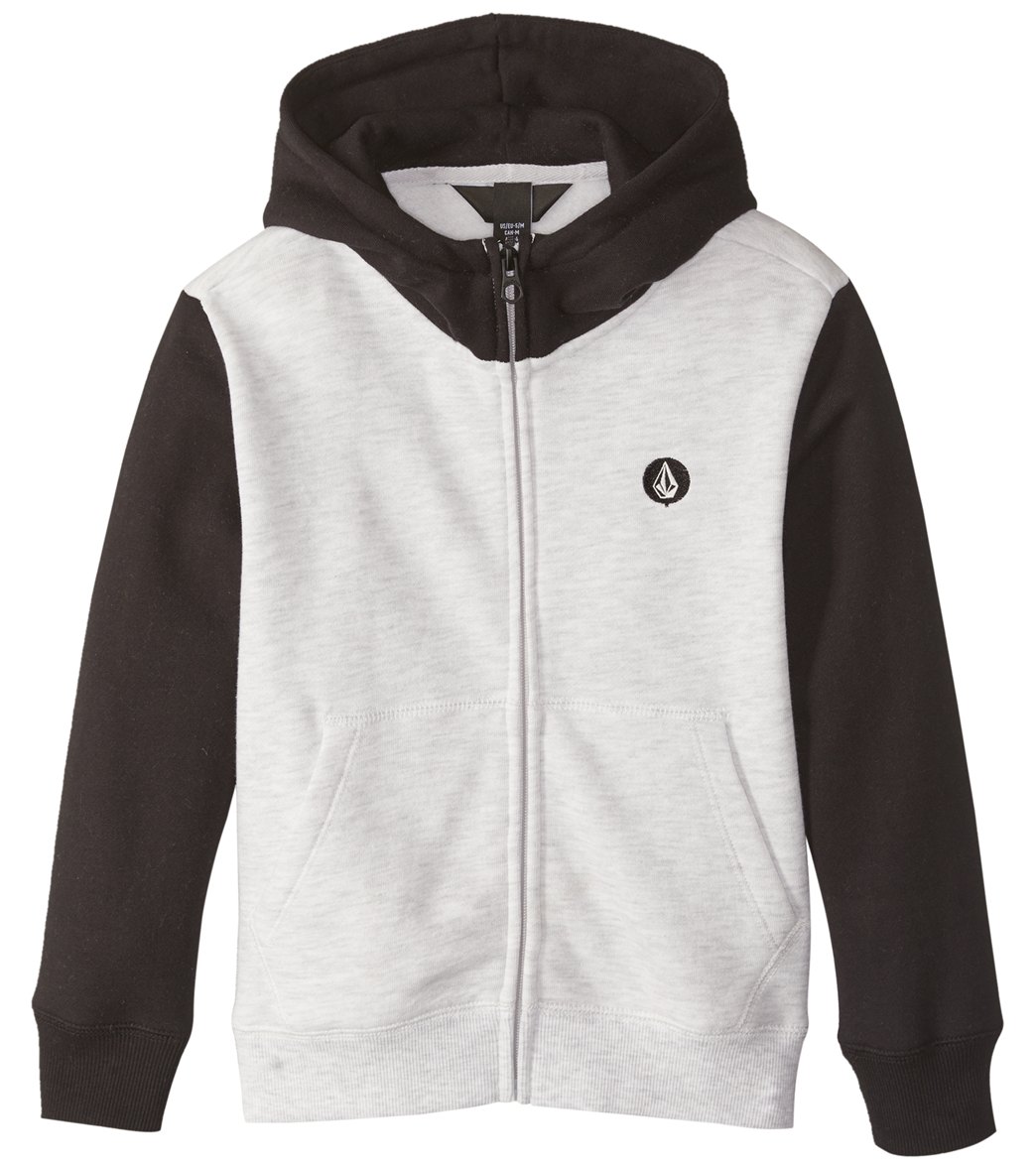 volcom single stone zip hoodie