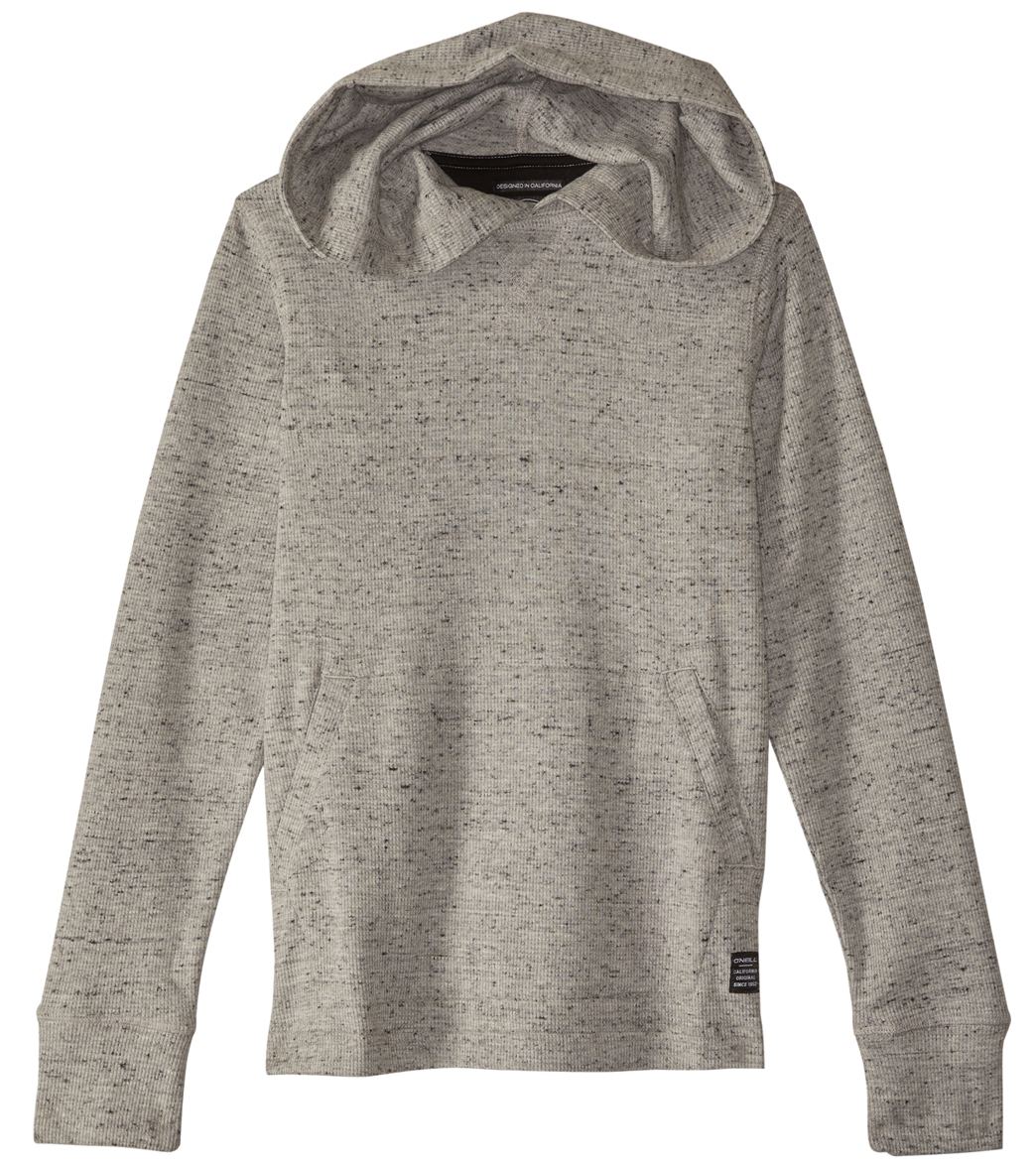 O'neill Boys' Boldin Hooded Pullover Toddler - Light Grey 2T Cotton/Polyester - Swimoutlet.com