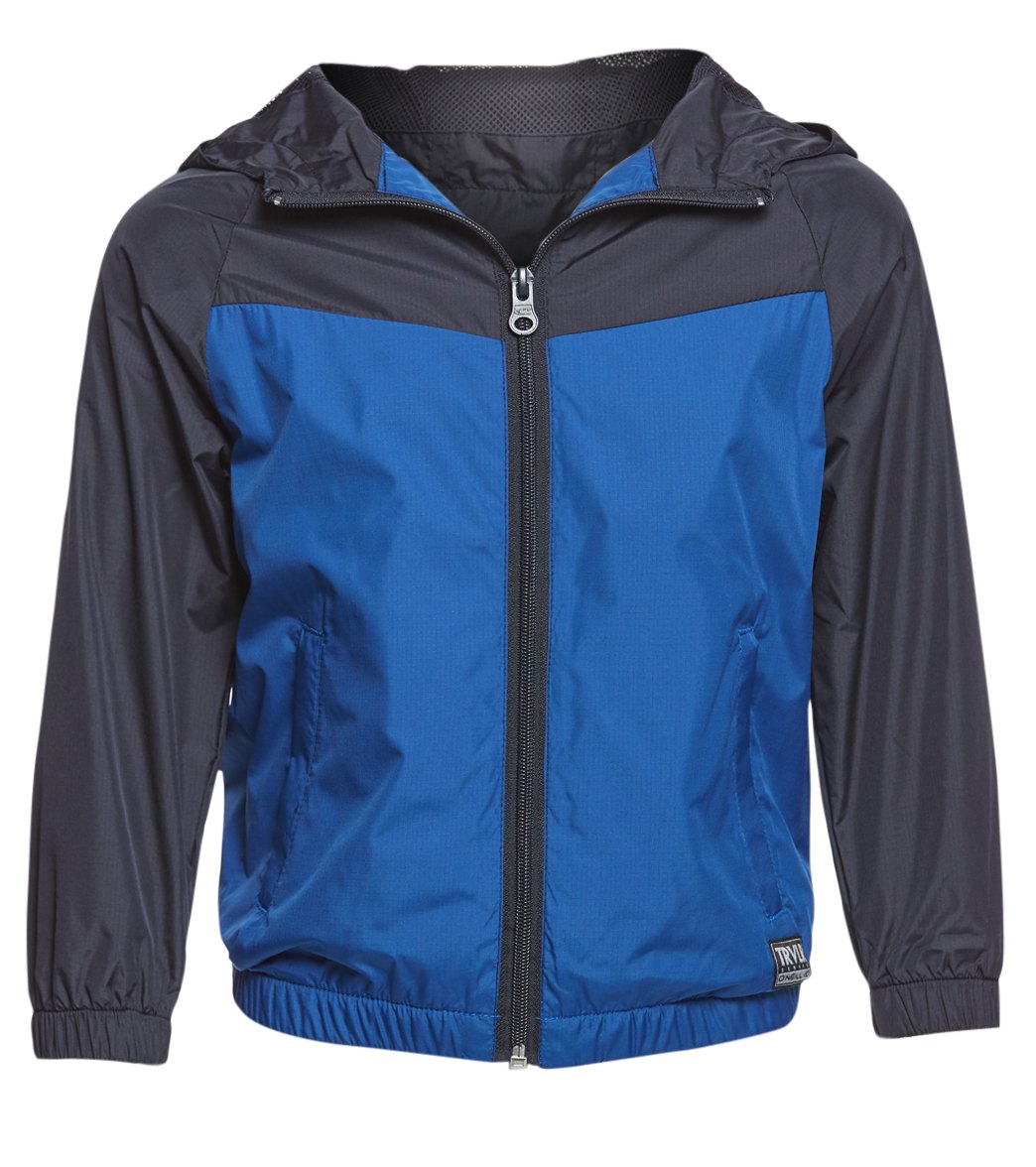O'neill Boys' Travelers Windbreaker Jacket Toddler - Navy Small 4 Polyester - Swimoutlet.com