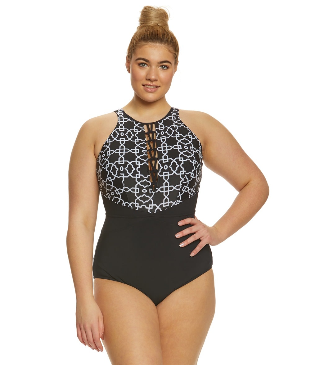 profile gottex plus size swimsuit