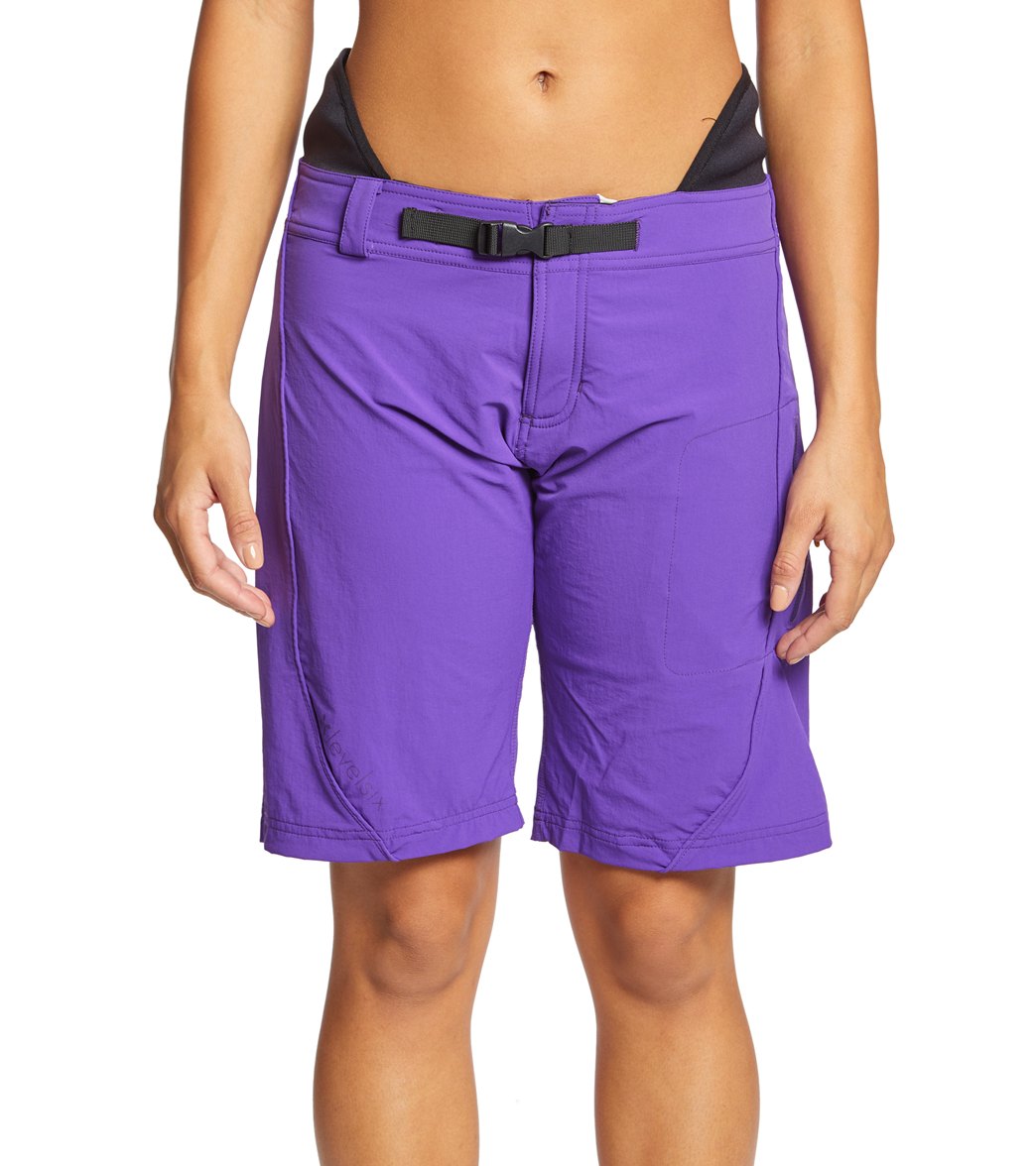 Level Six Women's Pro Goddess Neoprene Lined Surf Short at SwimOutlet
