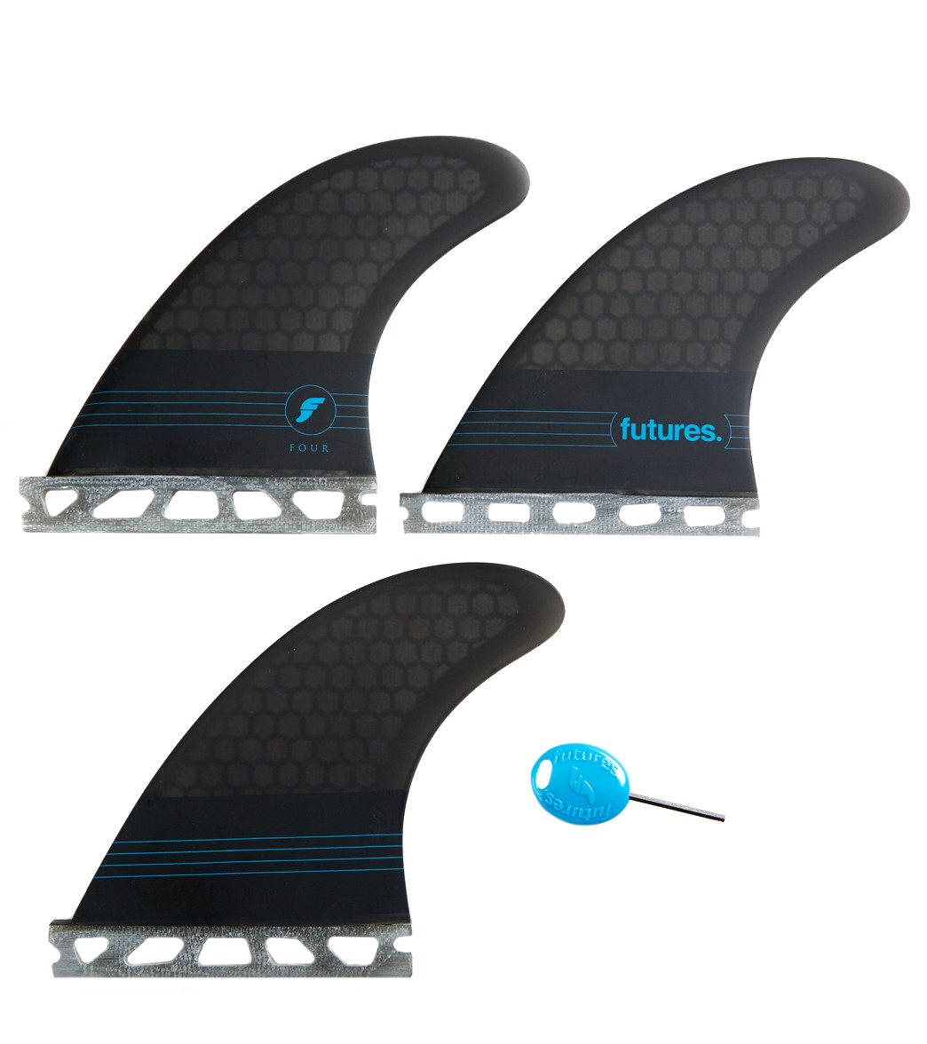 Future Fins Honeycomb F4 Thruster Fin Set at SwimOutlet.com - Free Shipping
