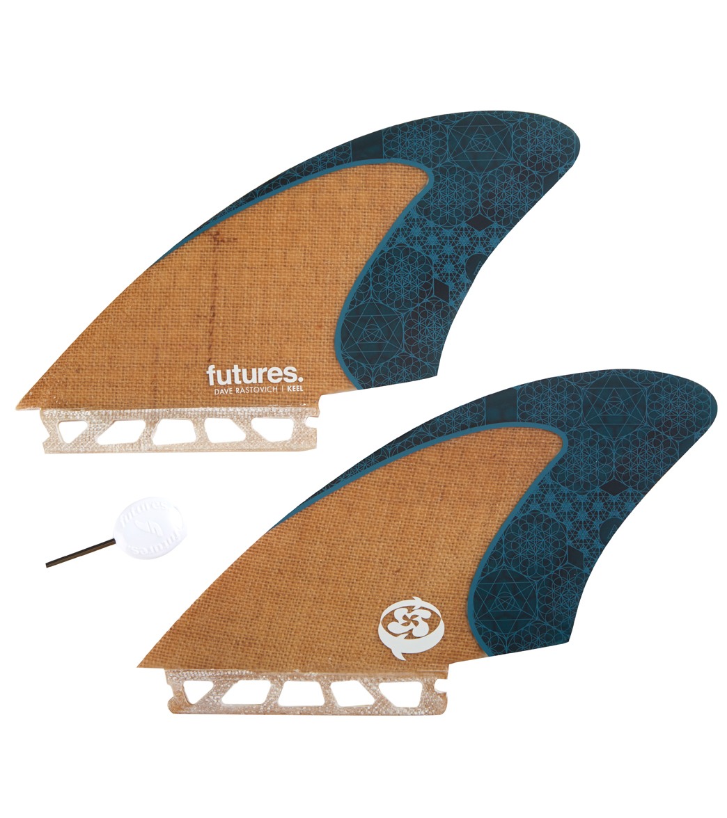 Future Fins Honeycomb Rasta Keel Twin Fin Set at SwimOutlet.com - Free ...