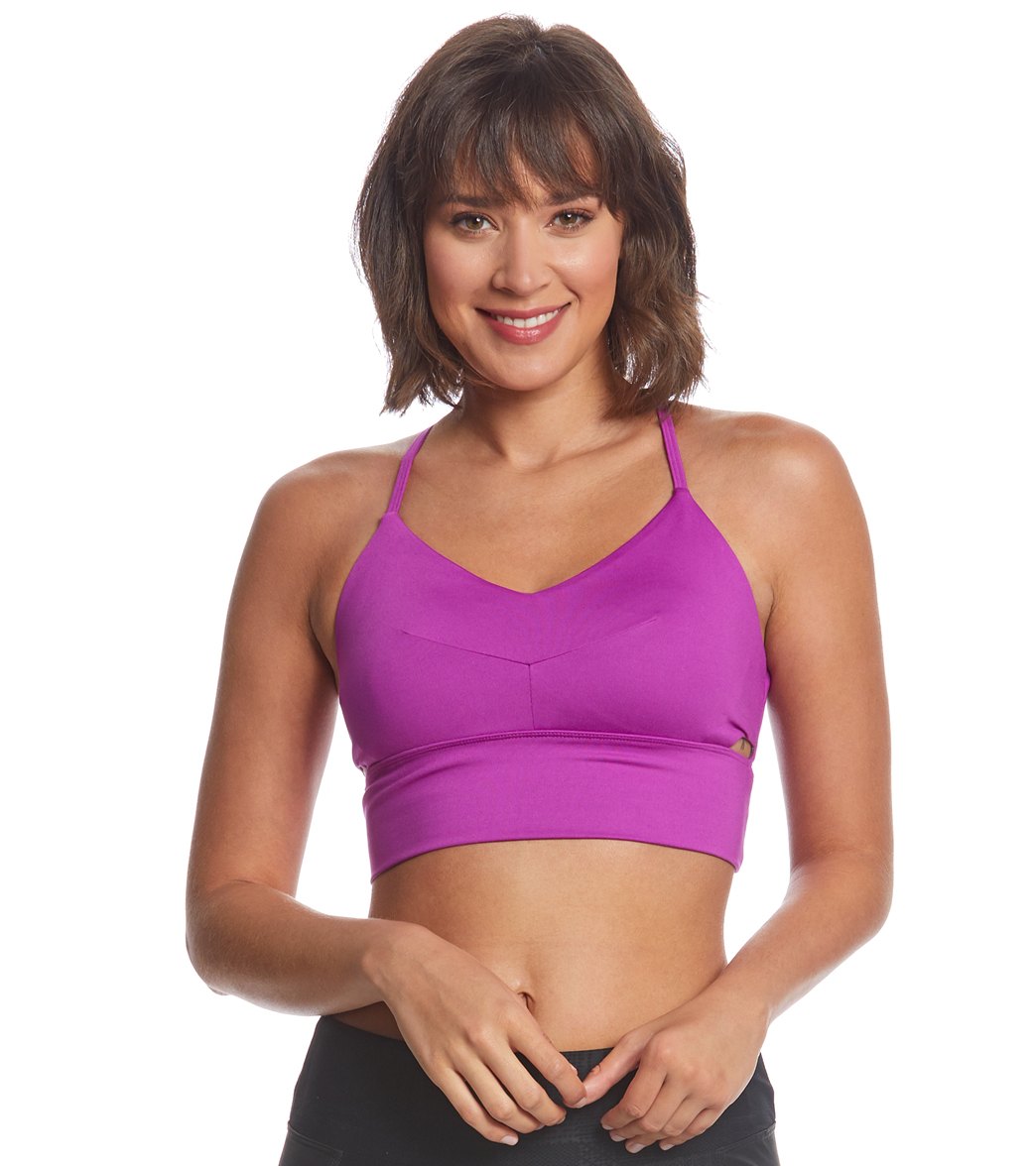 manduka cut out bralette