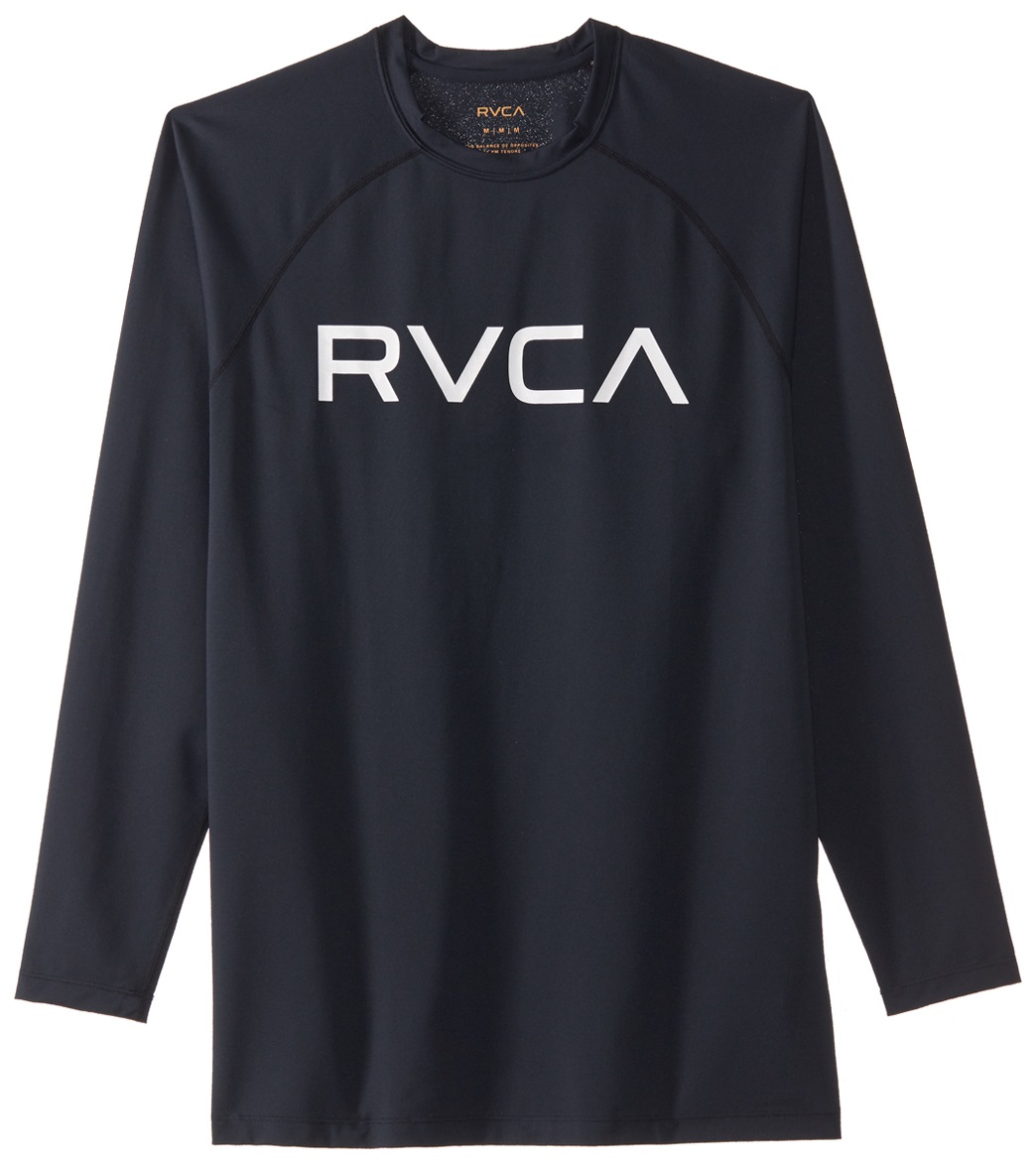 RVCA Men's Micro Mesh Long Sleeve Rashguard at