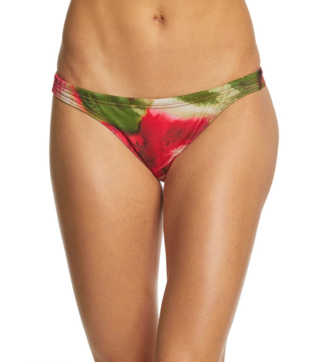 Arena Women's Palm Maxlife Bikini Bottom - Red/Multi 30 Polyester/Pbt - Swimoutlet.com