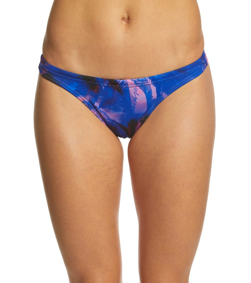 Arena Women's Palm Maxlife Bikini Bottom - Turquoise/Multi 24 Polyester/Pbt - Swimoutlet.com