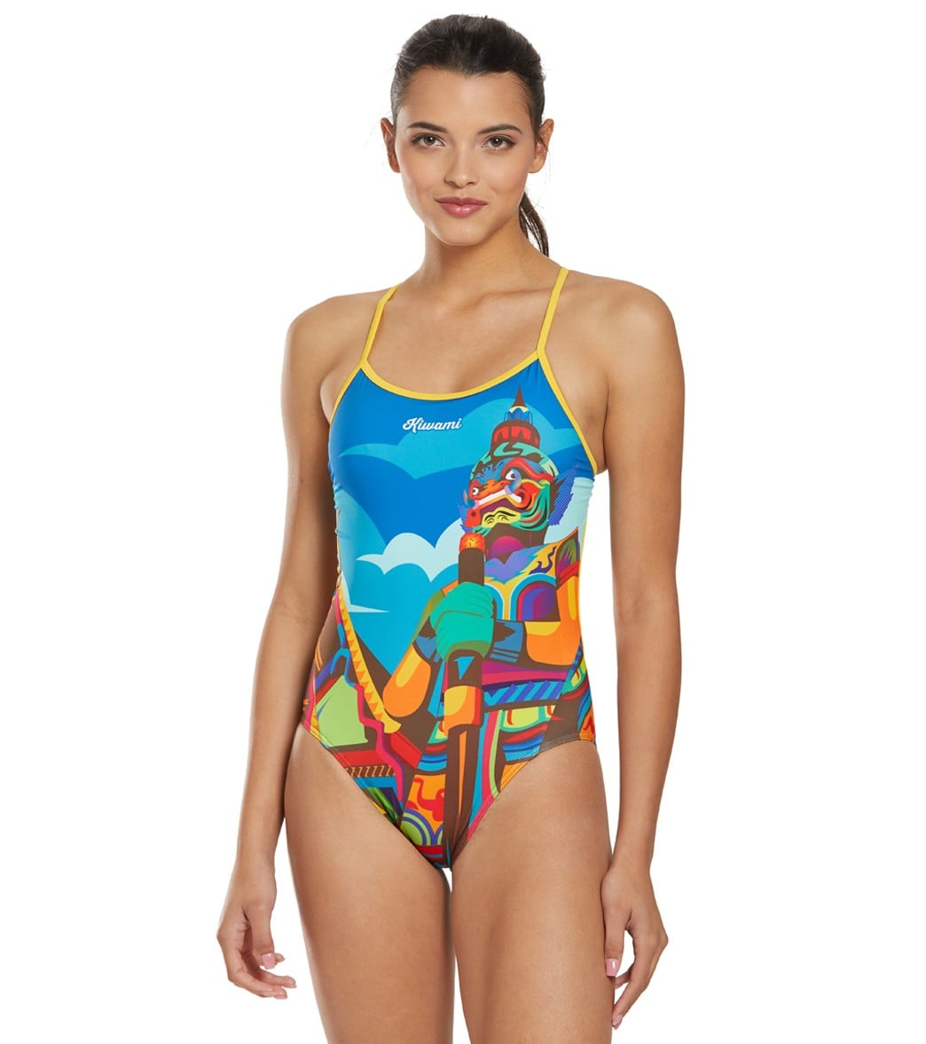 Kiwami Women's Moana One Piece Swimsuit - Rama Large Polyamide/Polyester/Elastane - Swimoutlet.com
