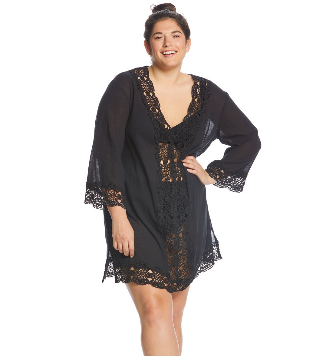 la blanca plus size cover up