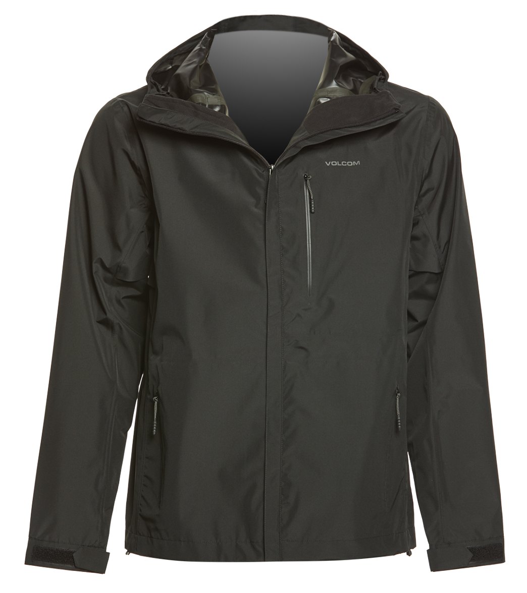 Volcom Men's Stone Storm Rainbreaker Jacket at SwimOutlet.com - Free Shipping