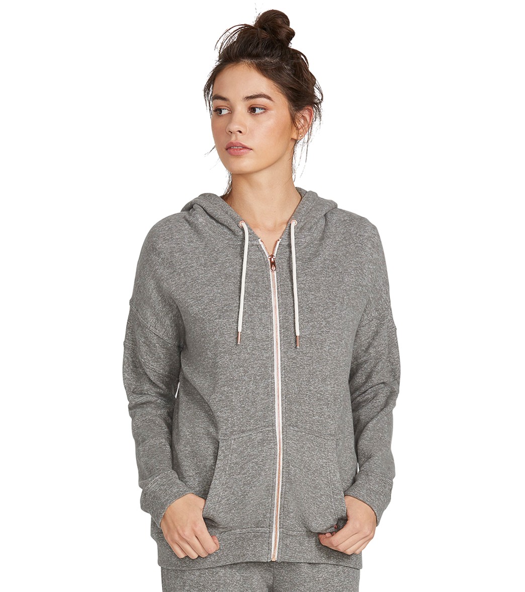 volcom lil zip fleece