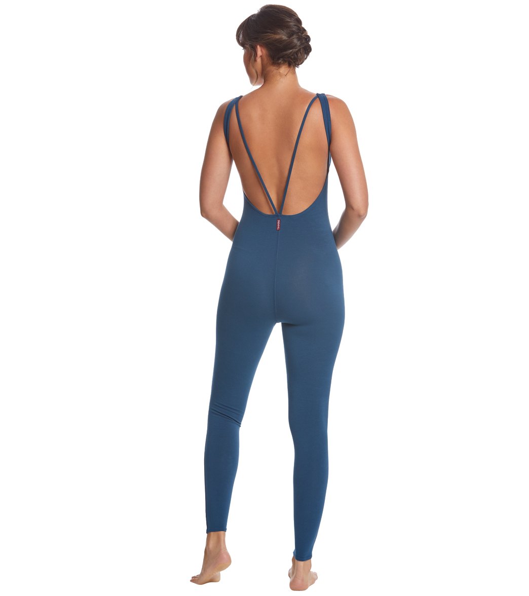 Hard Tail Low Back Yoga & Dance Leotard at SwimOutlet.com - Free Shipping