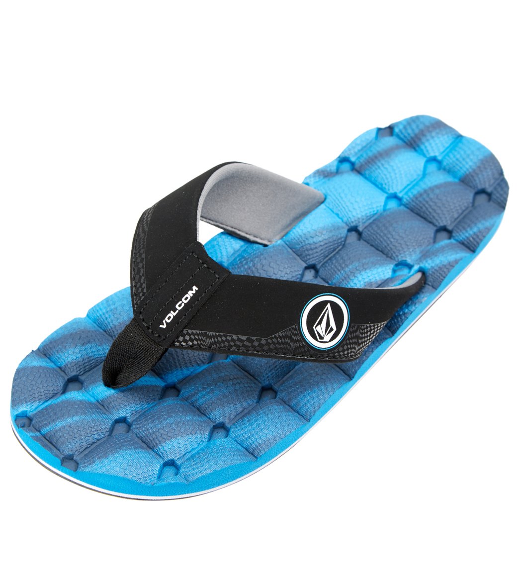 volcom men's recliner flip flop