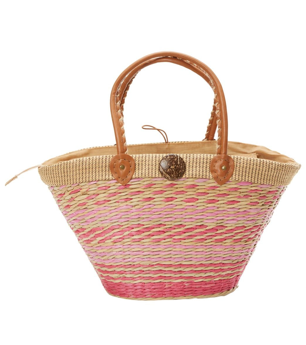 Pia Rossini Lima Basket Tote Bag at SwimOutlet.com - Free Shipping