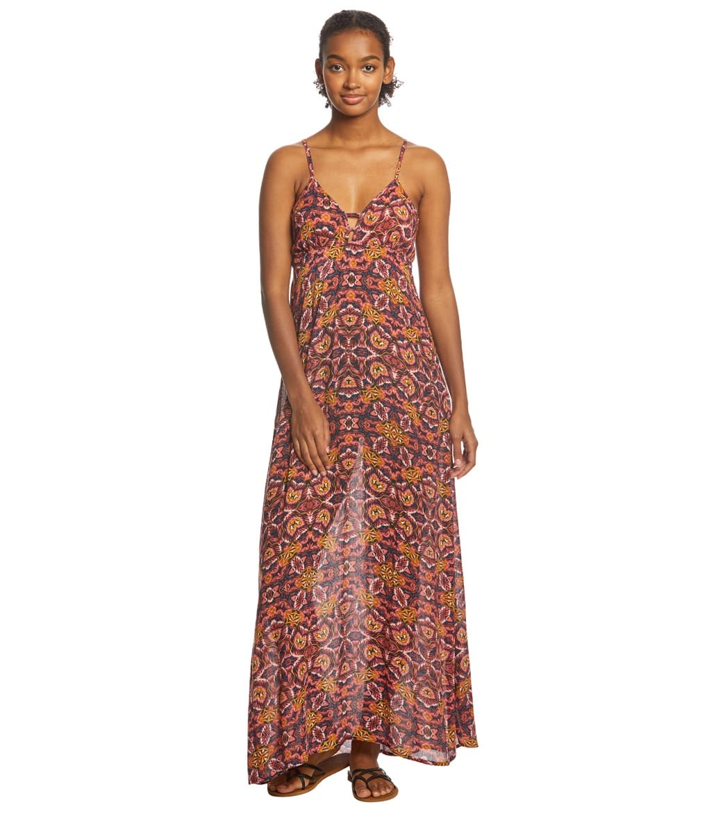 girl on fire maxi dress