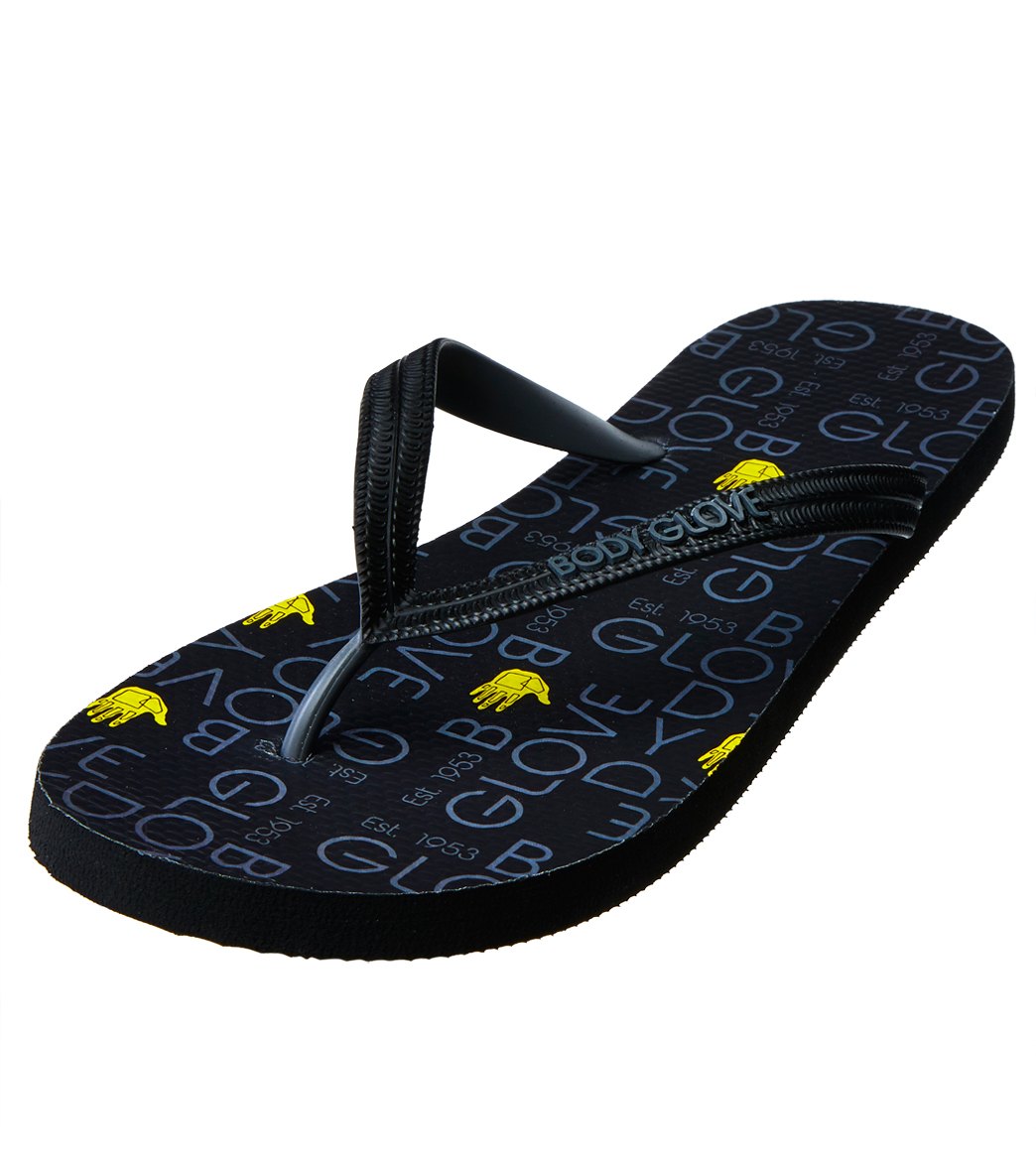 rubber flip flops mens