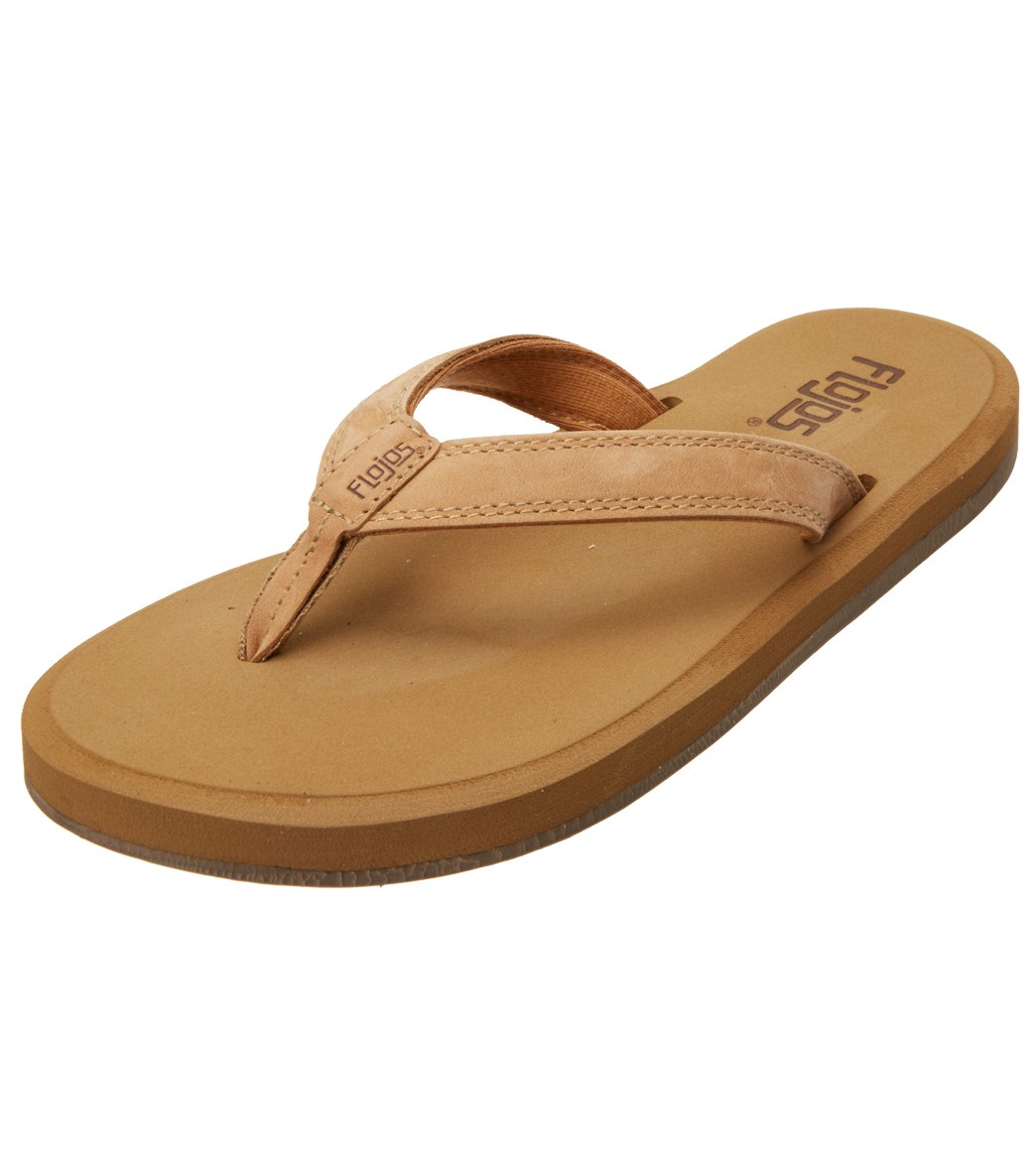 flojos tan flip flops