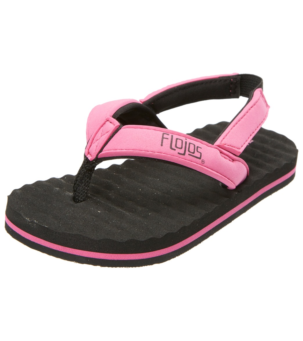 Flojos Girls' Tyke Sandals - Pink 8 Rubber - Swimoutlet.com