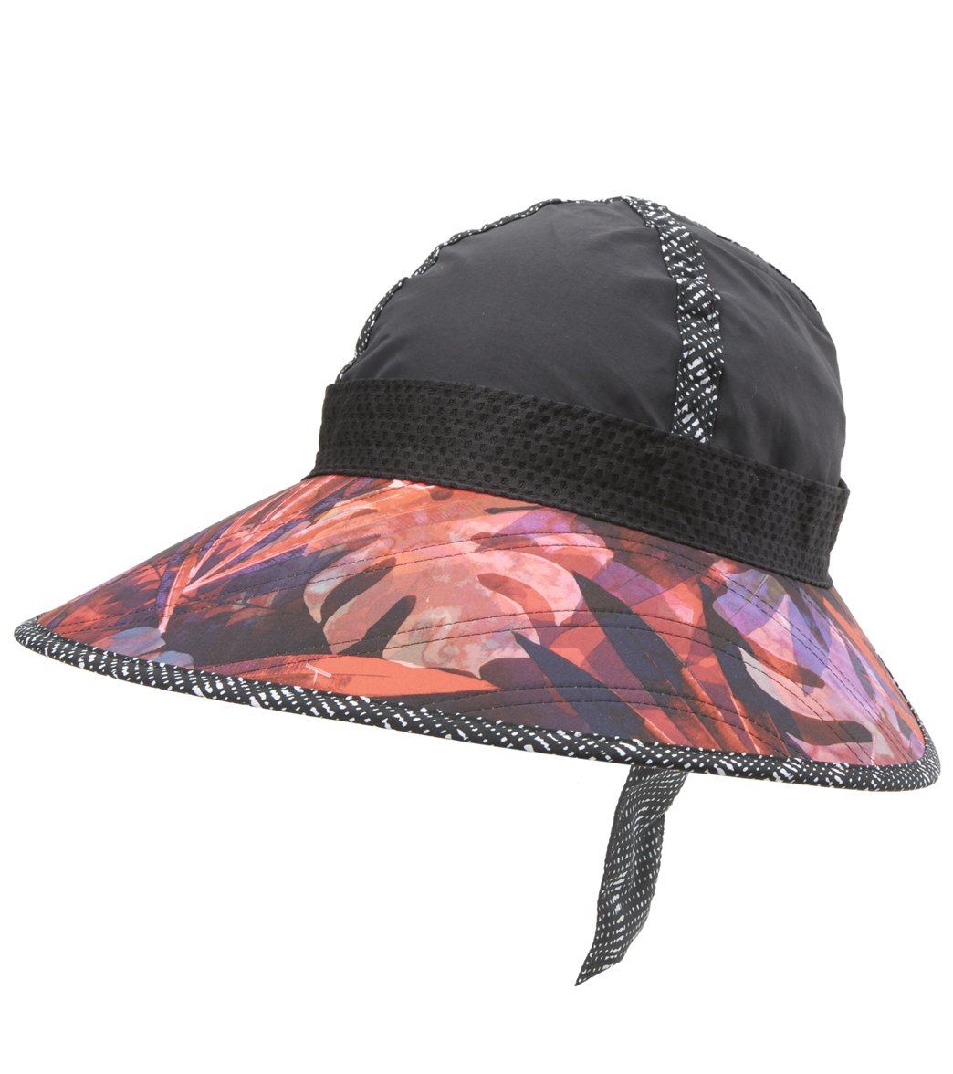 Sunday Afternoons Sun Seeker Cap - Black Polyester - Swimoutlet.com