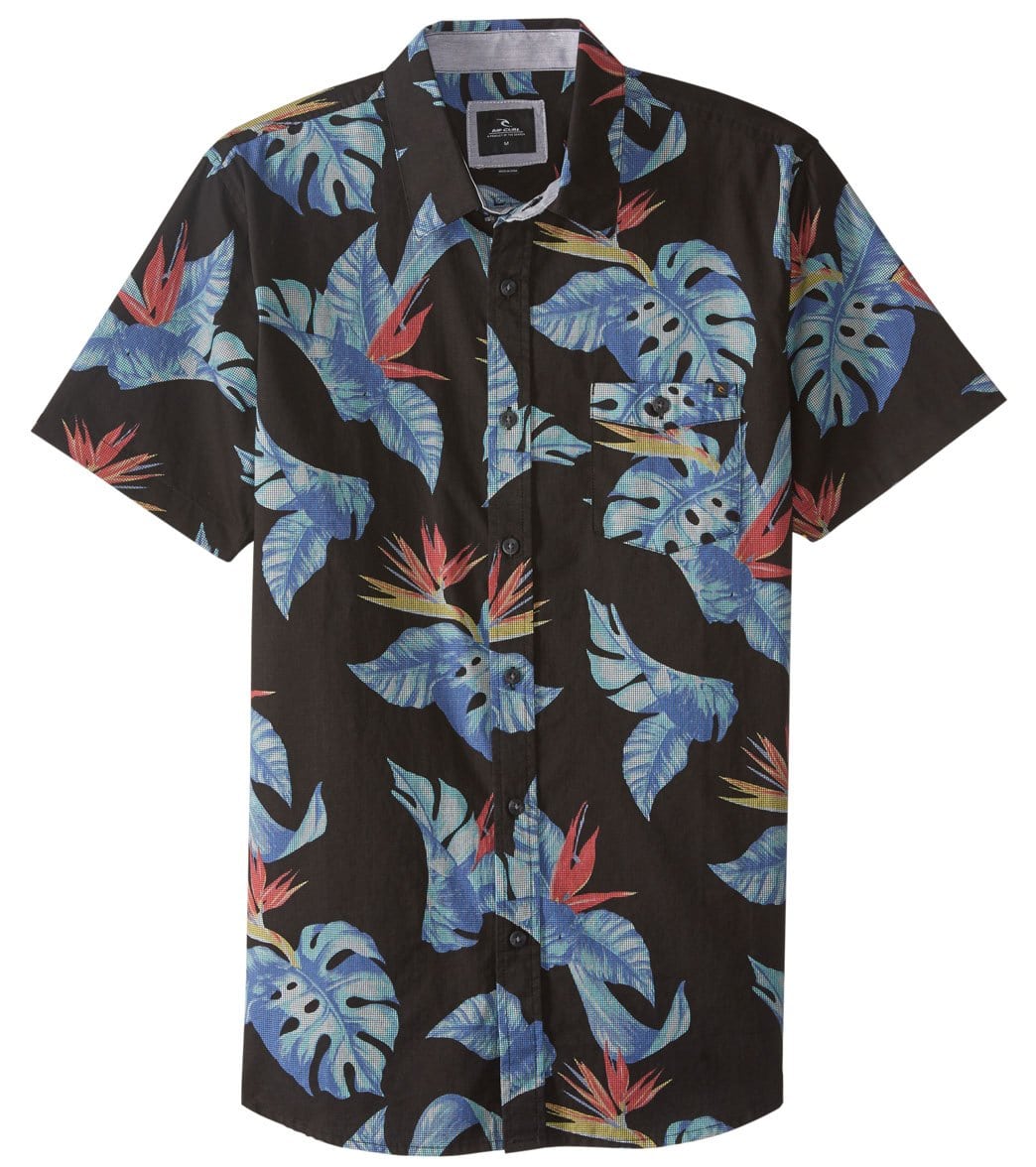 Rip Curl Men's Sessions Short Sleeve Shirt at SwimOutlet.com - Free ...