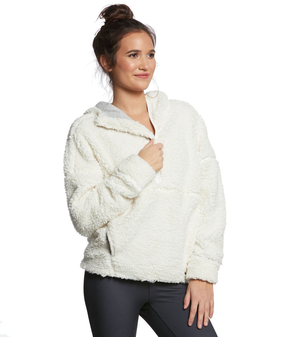 prana women's permafrost half zip pullover