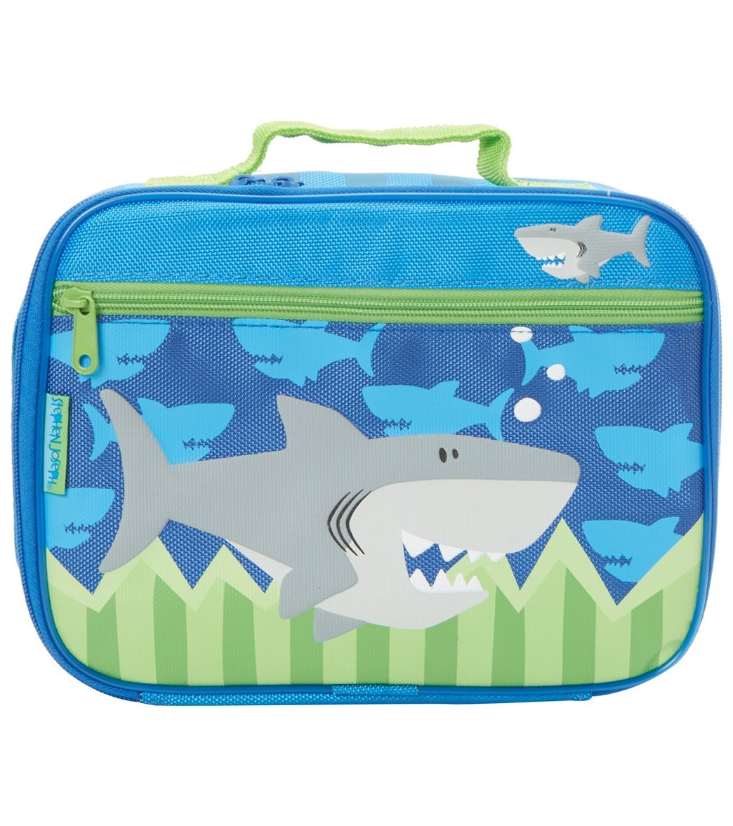 Stephen Joseph Kids' Shark Classic Lunch Box - Blue Polyester - Swimoutlet.com