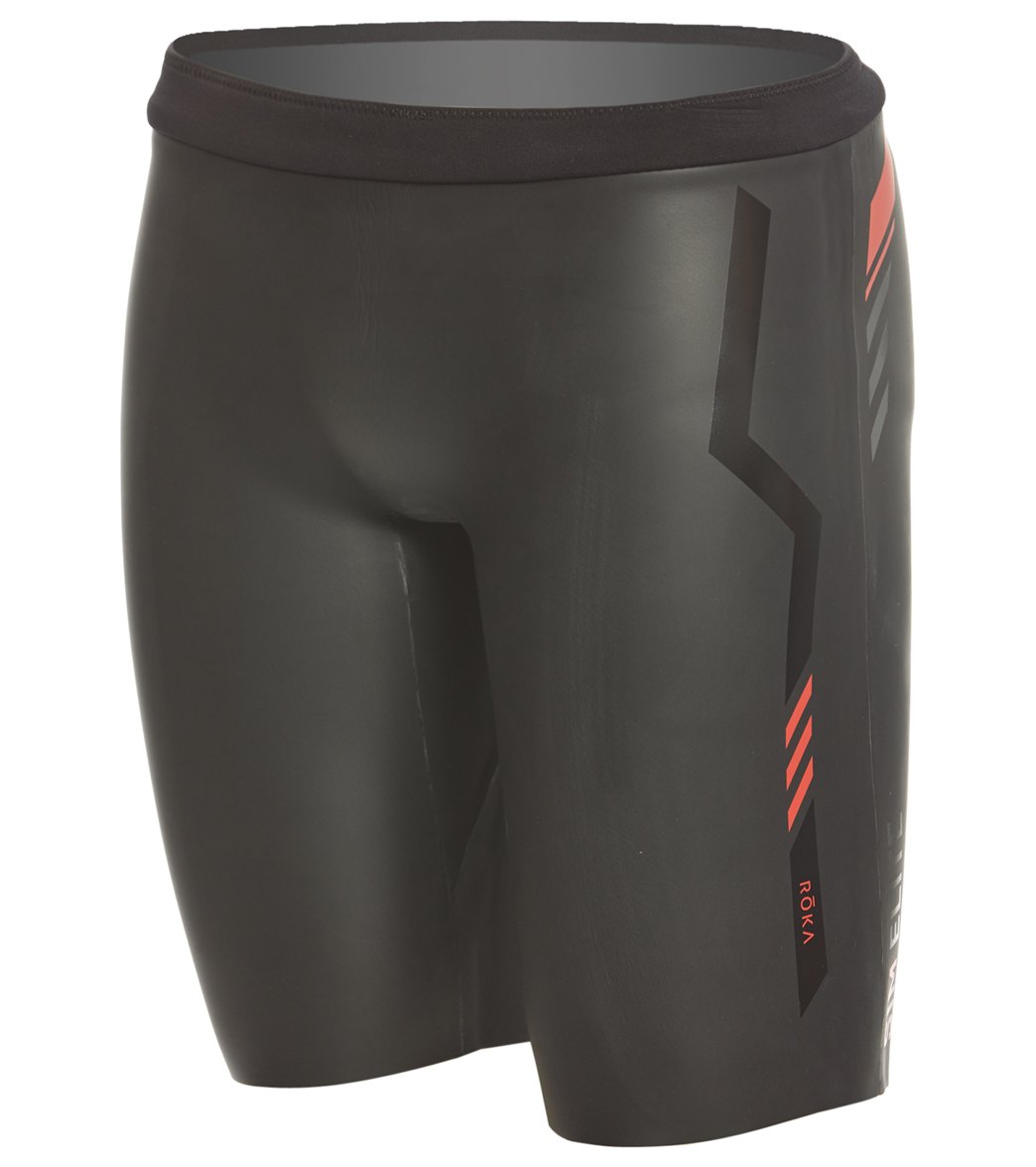 ROKA Men's SIM Elite II Neoprene Shorts at SwimOutlet.com - Free Shipping