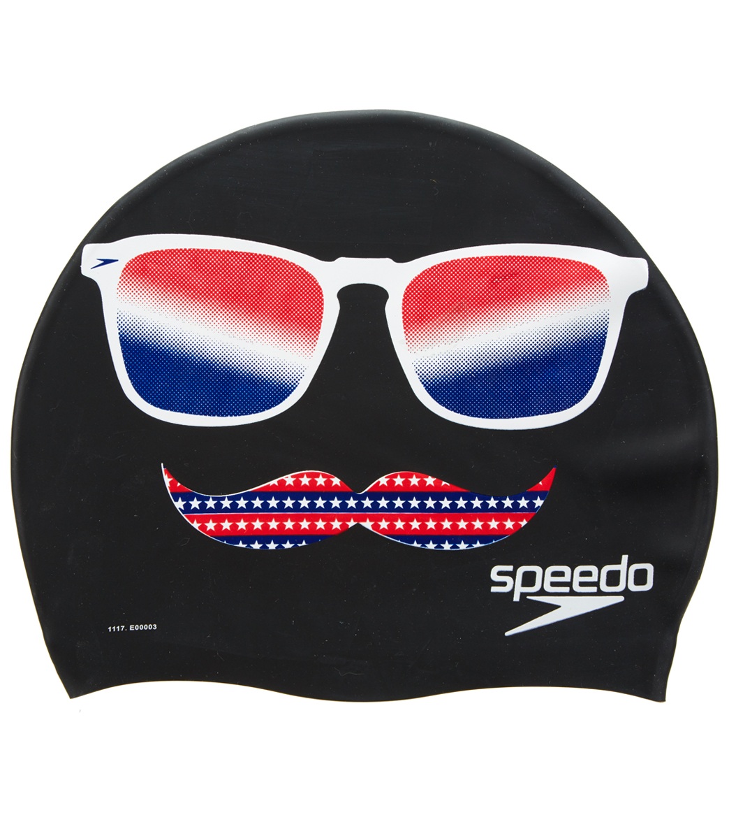 speedo christmas swim cap