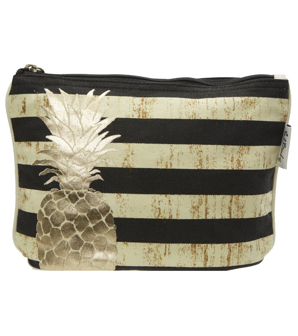 Sun N Sand Women's Gold Coast Cosmetic Bag - Pineapple - Swimoutlet.com