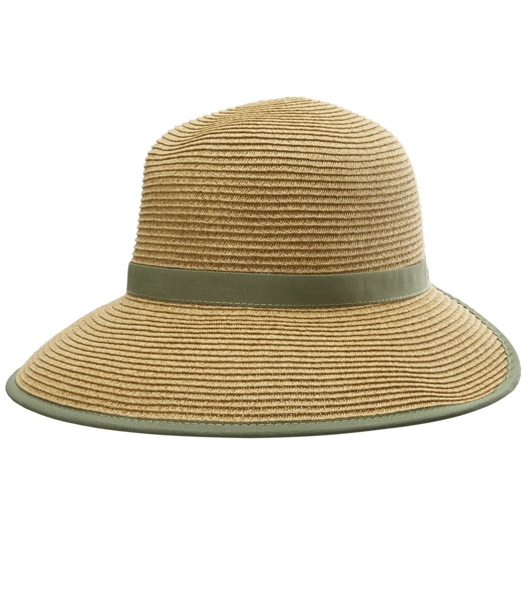 Sun N Sand French Laundry Hat - Olive - Swimoutlet.com
