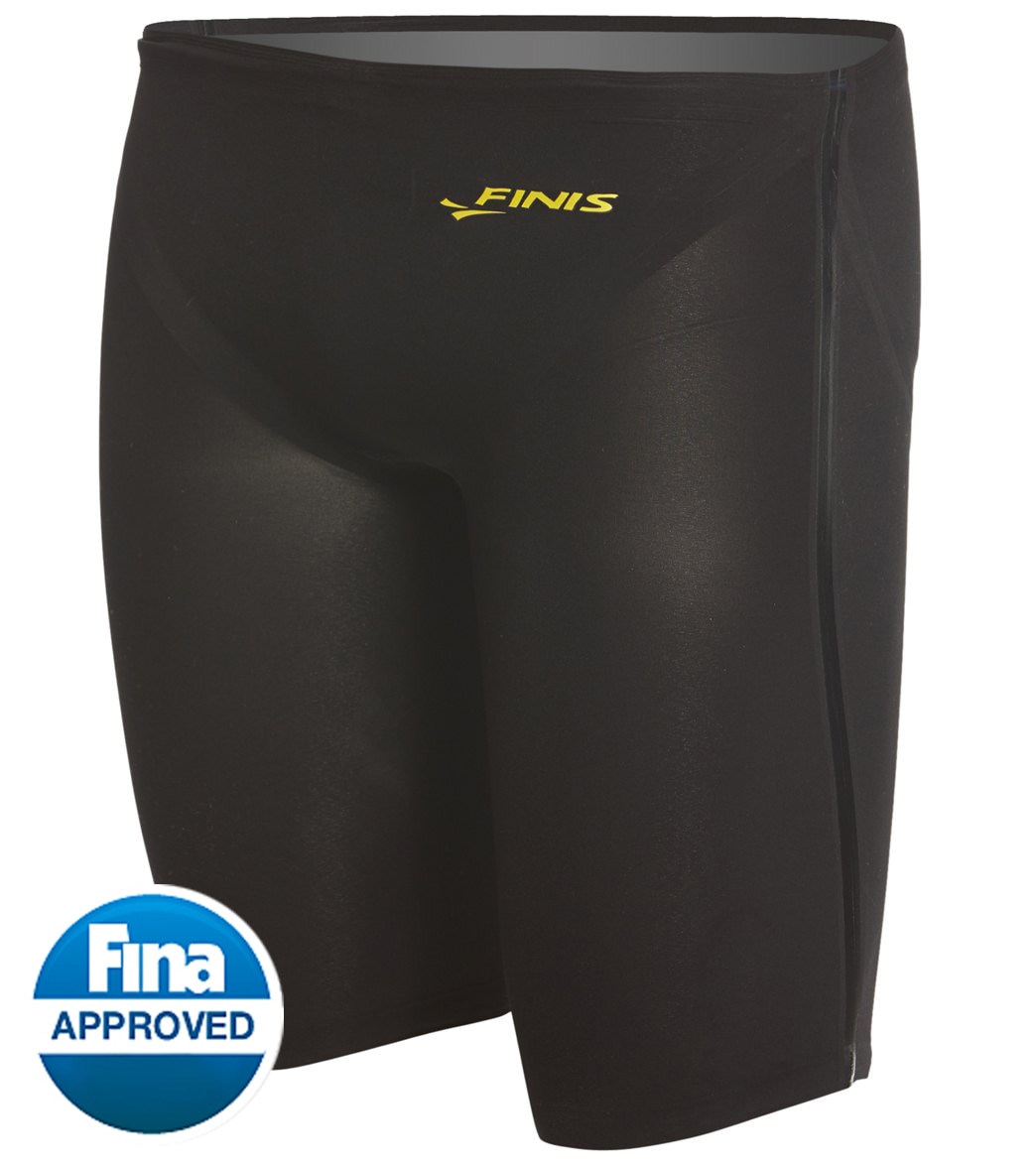 Finis Men's Vapor Pro Jammer Tech Suit Swimsuit - Black 20 Elastane/Polyamide - Swimoutlet.com