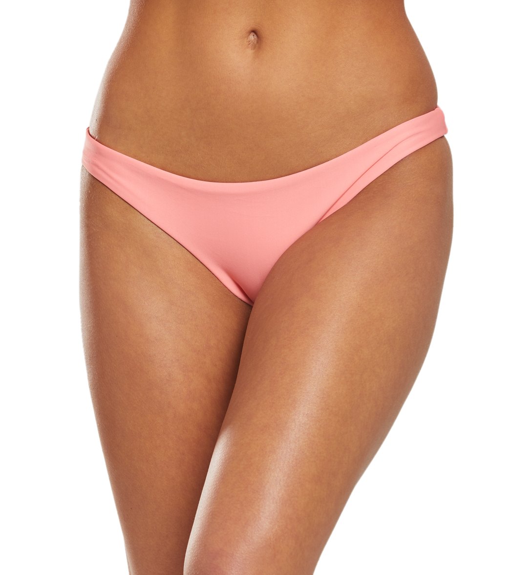 Hurley Women's Quick Dry Bikini Bottom - Pink Gaze Xl - Swimoutlet.com
