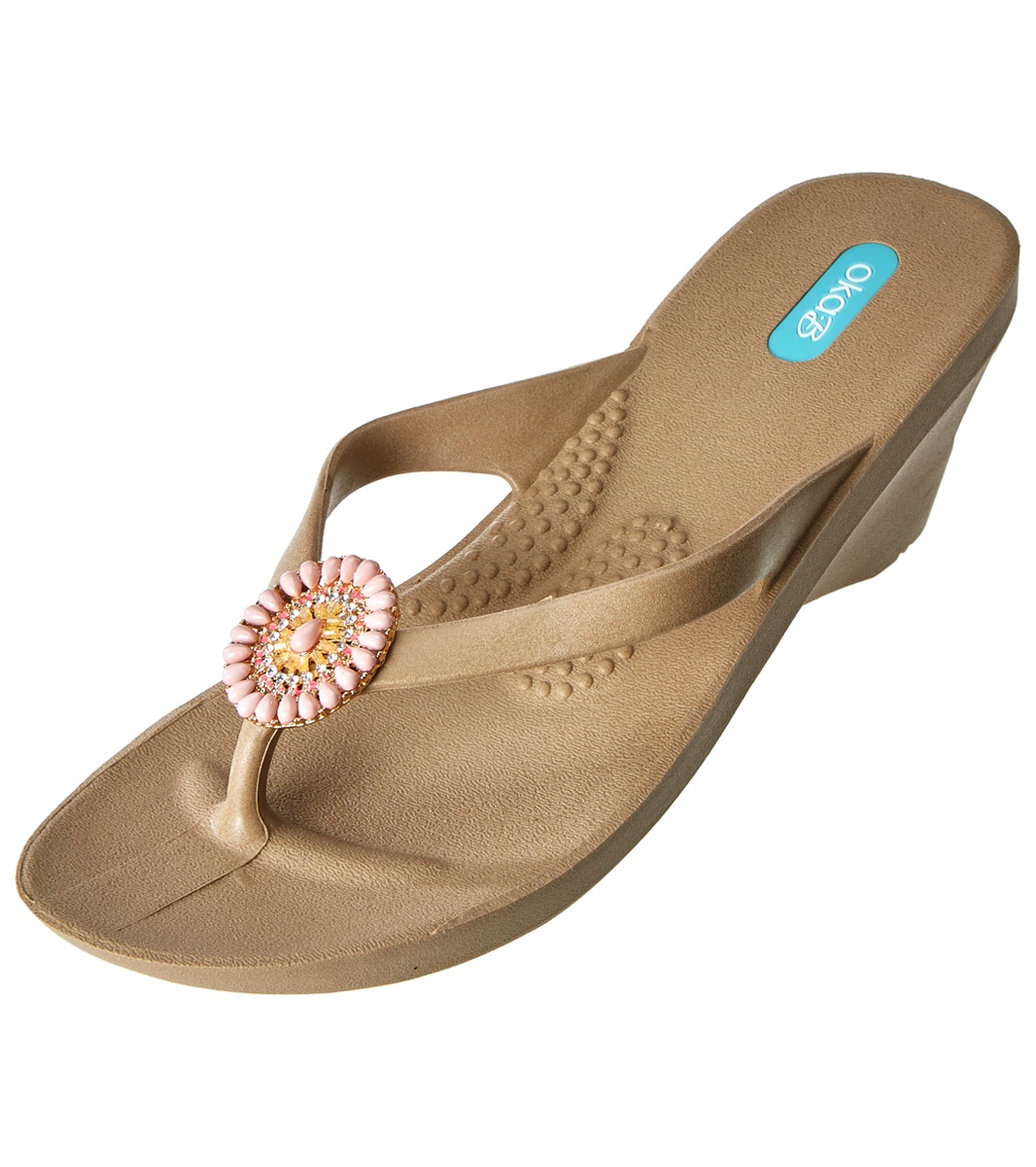 Oka-B Women's Trinity Flip Flop At SwimOutlet.com