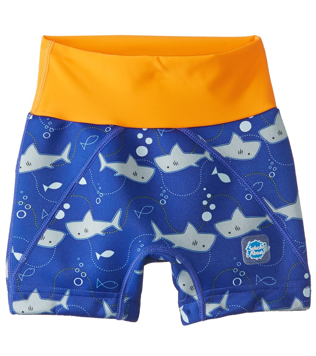 Splash About Swim Jammers/ Shorts 2-4 Years - Shark Orange 3-4 Years Neoprene - Swimoutlet.com
