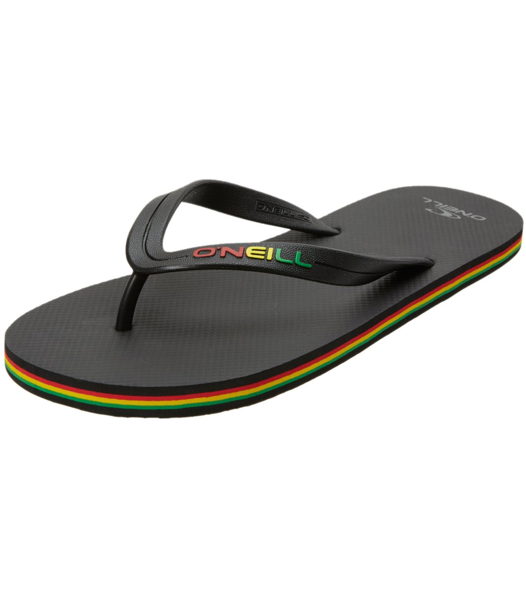 mens oneill flip flops