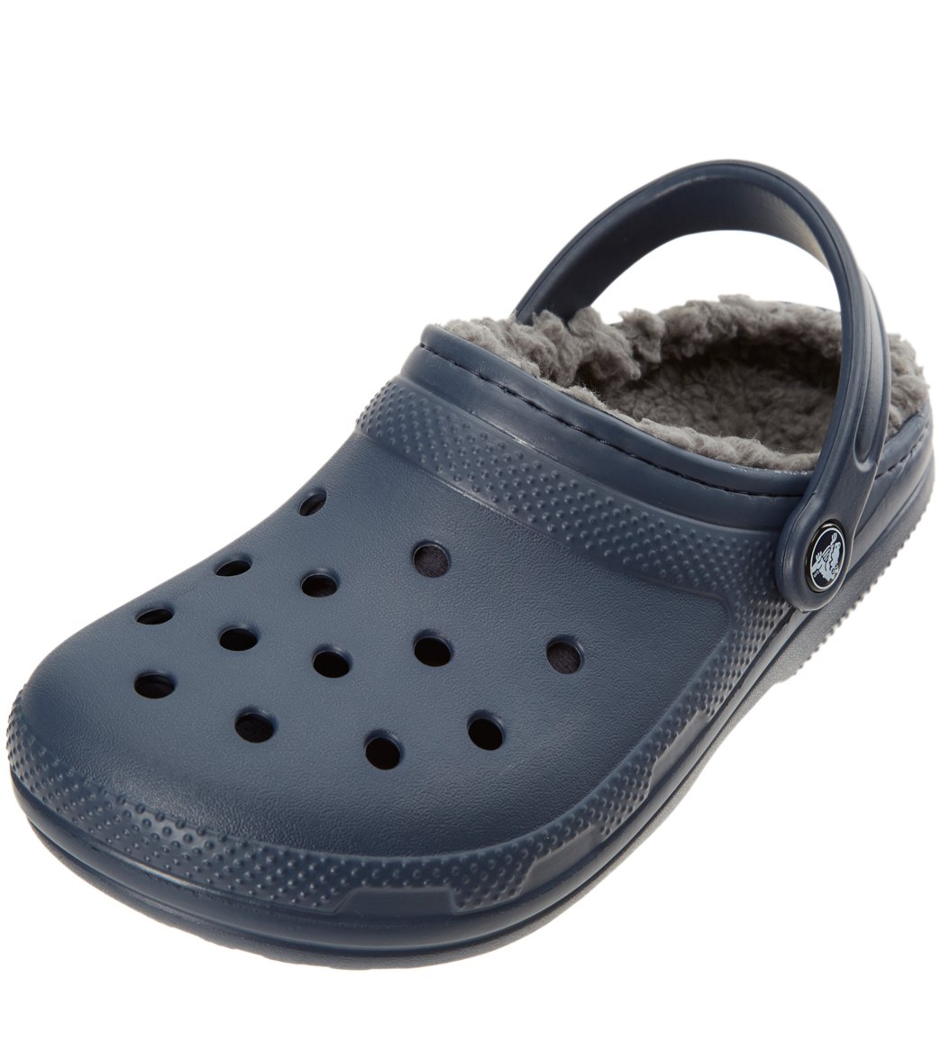 Crocs Classic Fuzz Lined Clog at SwimOutlet.com