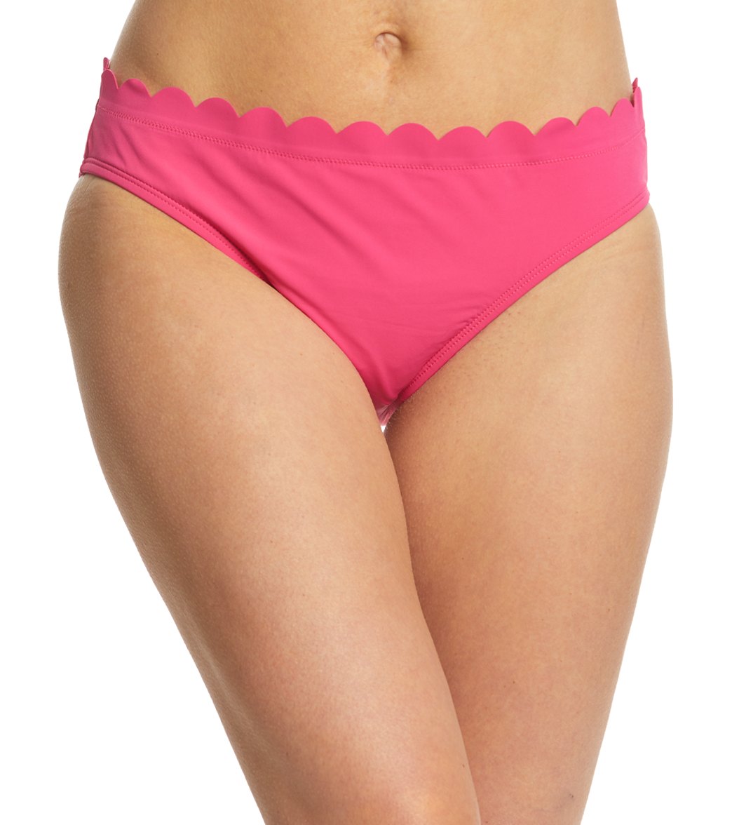 La Blanca Petal Pusher Hipster Bikini Bottom - Fuschia 4 - Swimoutlet.com