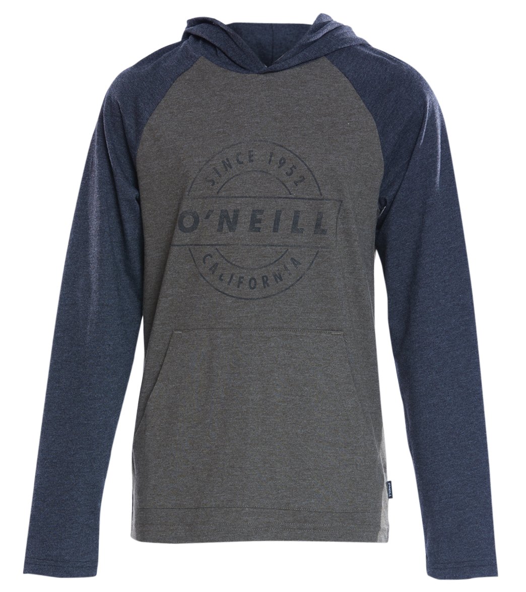 O'neill Boys' Mateo Pullover Hoody Big Kid - Military Green 2T Cotton/Polyester - Swimoutlet.com