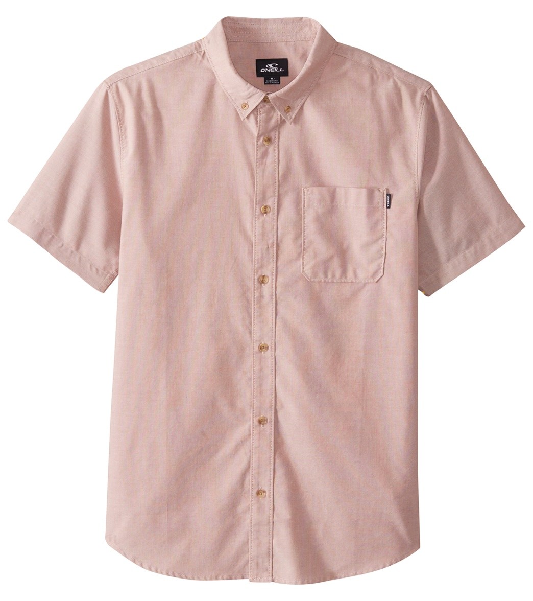 O'neill Men's Banks Shirt - Russet Small Cotton/Polyester - Swimoutlet.com