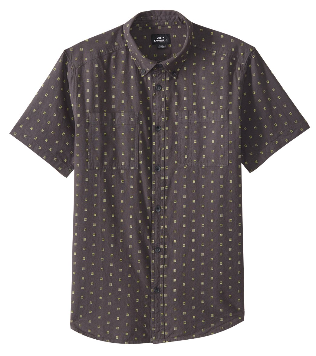 O'neill Men's Fifty Two Shirt - Asphalt Xl Cotton - Swimoutlet.com